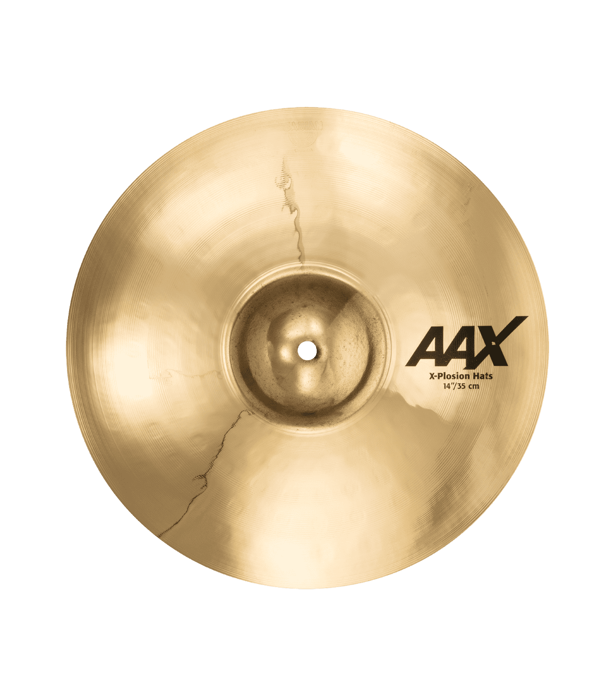 Sabian 14 inch AAX X-Plosion Hi-hat Cymbals – Brilliant Finish - Gambar 2