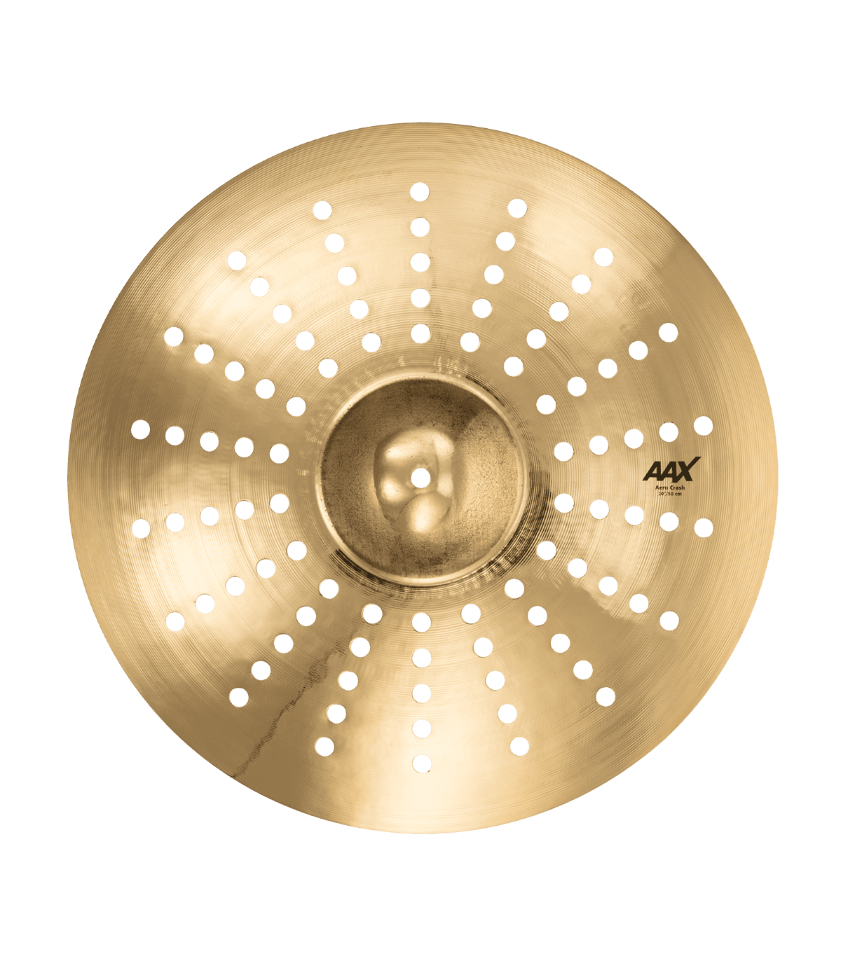 Sabian 20 inch AAX Aero Crash Cymbal - Brilliant Finish