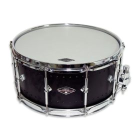 Craviotto Snare Drum Solitare Series Almunium Matte Black Finish 6 x 14