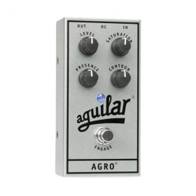 Aguilar Agro Bass Overdrive Pedal, 25th Anniversary Silver edition