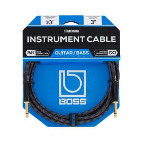 Boss BIC-10 Straight to Straight Instrument Cable - 10 foot/3 Meter