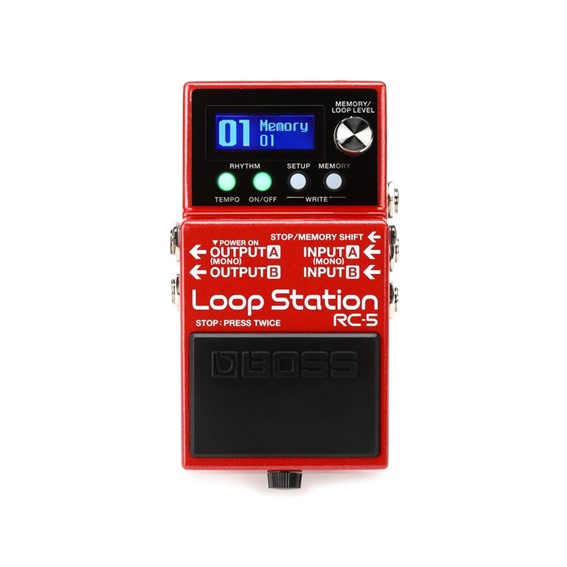 Boss RC-5 Loop Station Compact Phrase Recorder Pedal