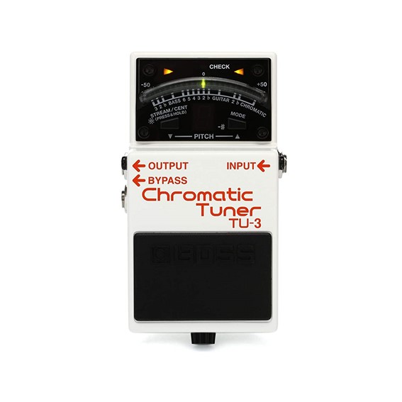 Boss TU-3 Chromatic Tuner Pedal with Bypass