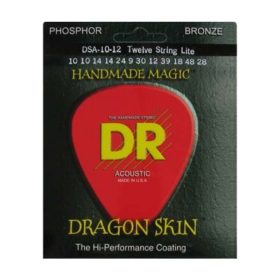 DR Strings, K3 Dragon Skin Acoustic, DSA-10/12