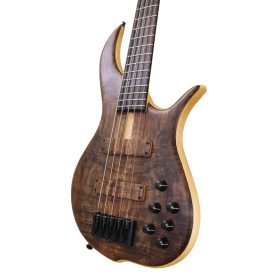 F-Bass BN5 with Figured Walnut Top #12 And Matching Pickups & Headstock