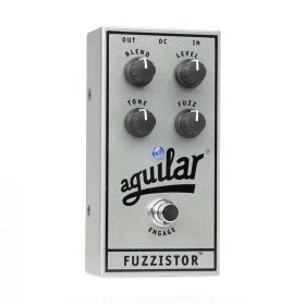 Aguilar Fuzzistor - Bass Fuzz Pedal, 25th Anniversary Silver edition