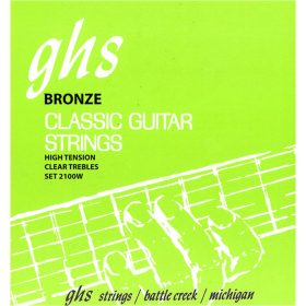 GHS Classical TIE END REGULAR - Clear Tynex Trebles/Phosphor Bronze Basses (2100W 28-43)