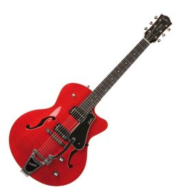 GODIN 5th Avenue Uptown Trans Red GT w/Bigsby