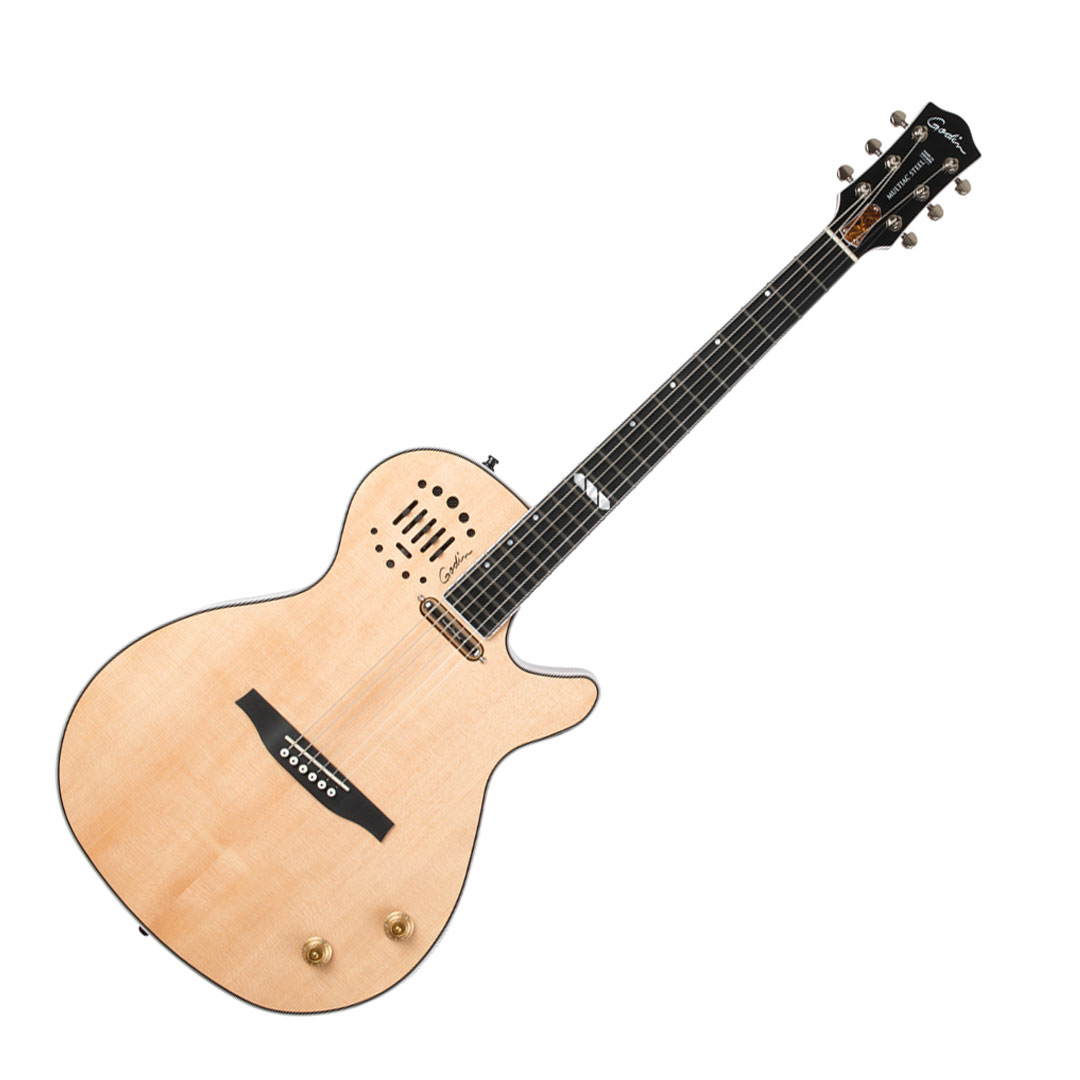 Godin Multiac Steel Natural HG with TRIC Case