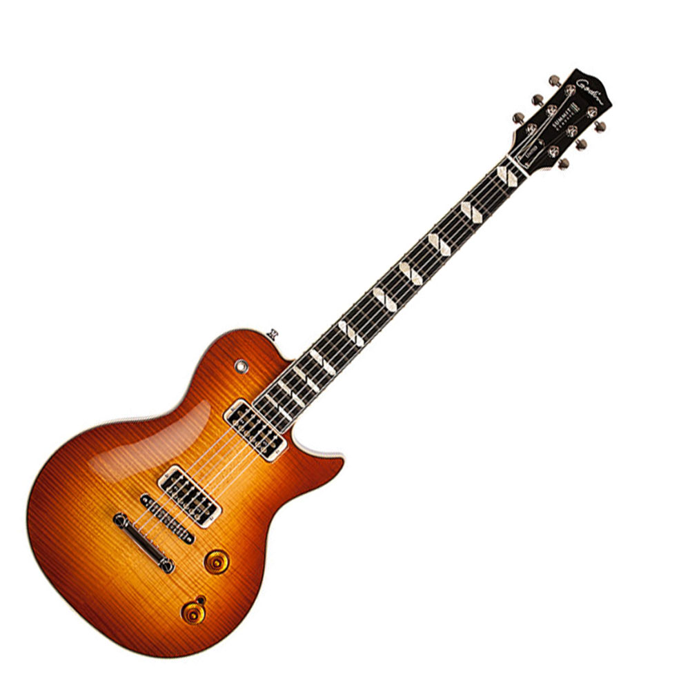 Godin Summit Classic Supreme LTD Cognac Burst Flame with Lollar GF