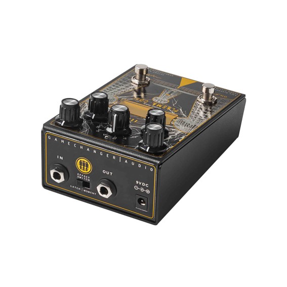 Gamechanger Audio Third Man Records Plasma Coil High Voltage Distortion Pedal - Gambar 3