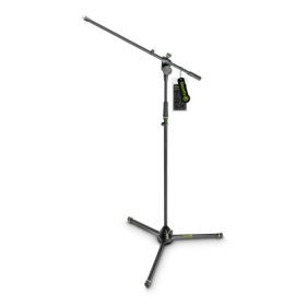 Gravity stands MS 4321 B - Microphone Stand with Folding Tripod Base and 2-Point Adjustment Boom