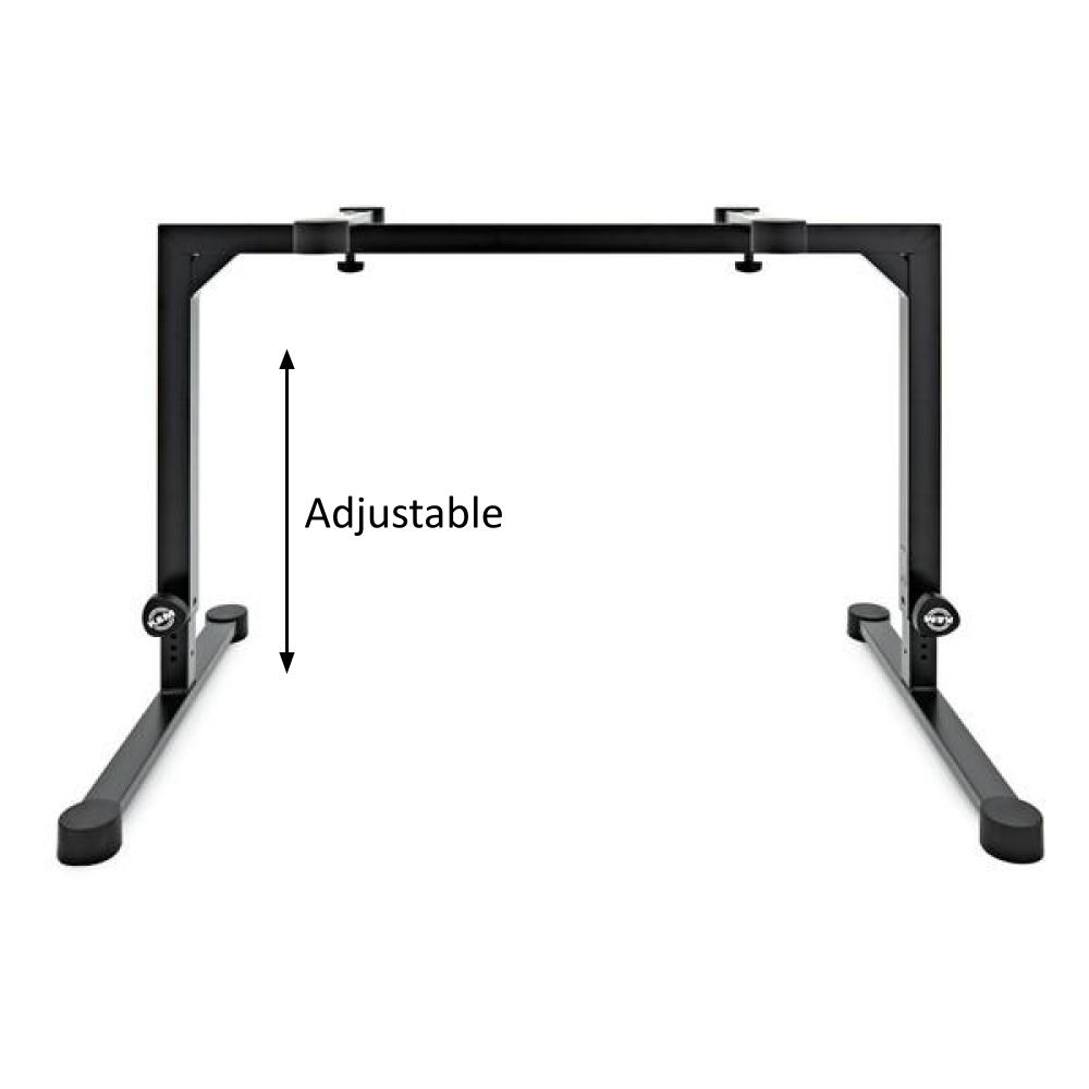 Konig Meyer K&M 18810 Omega Table-Style Keyboard Stand - Black 18810-015-55 - Gambar 2