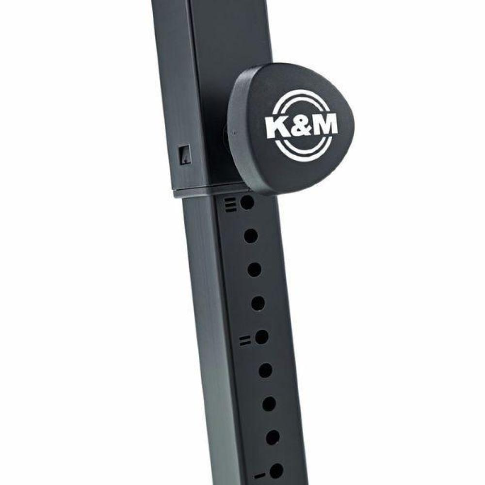Konig Meyer K&M 18810 Omega Table-Style Keyboard Stand - Black 18810-015-55 - Gambar 3