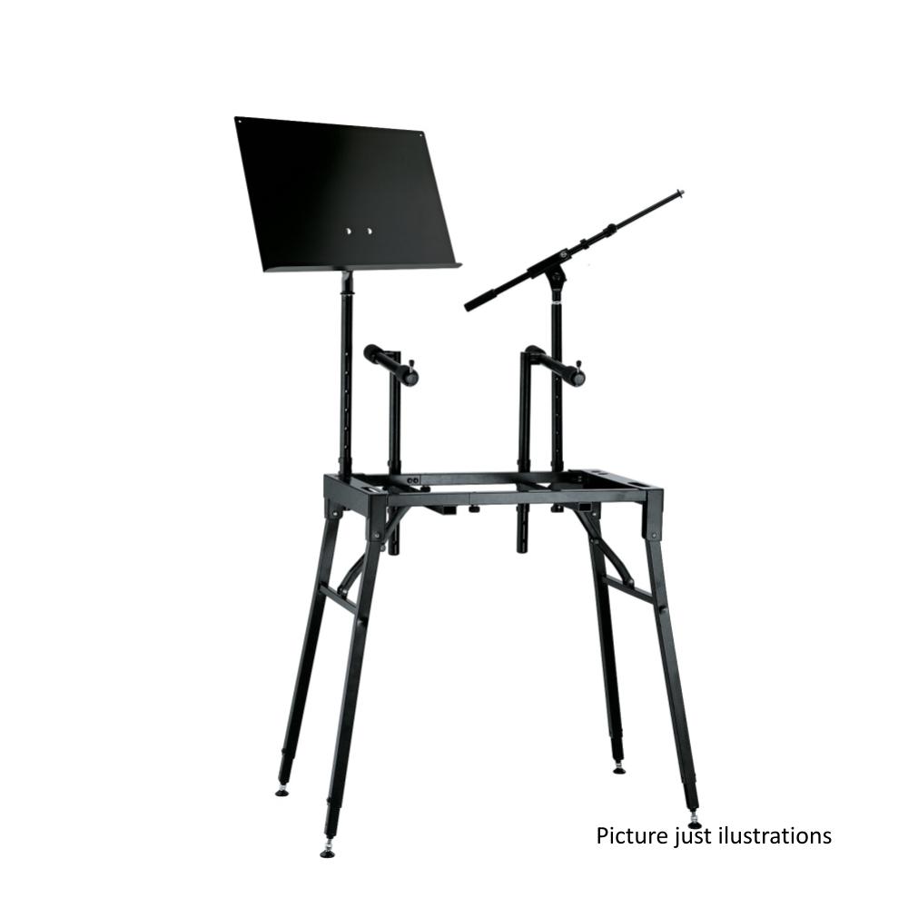 Konig Meyer K&M 18950 Table-Style Keyboard Stand - Black 18950-017-55 - Gambar 3