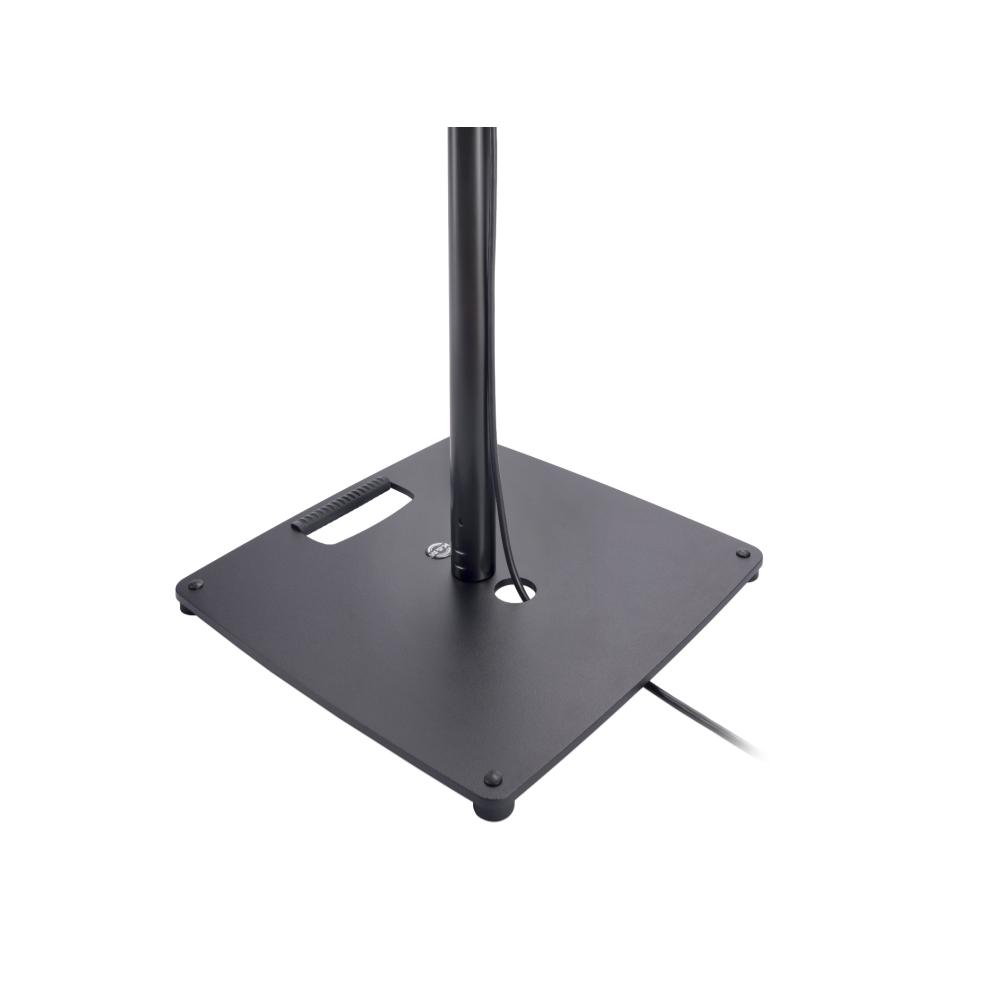 Konig Meyer K&M 26731 Speaker Stand with Flat Steel Plate - Black 26731-000-55 - Gambar 3