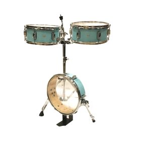 Kyre Rhea Cocktail Drum Kit - Neon Turquoise