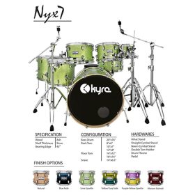 Kyre Nyx7 Drum set