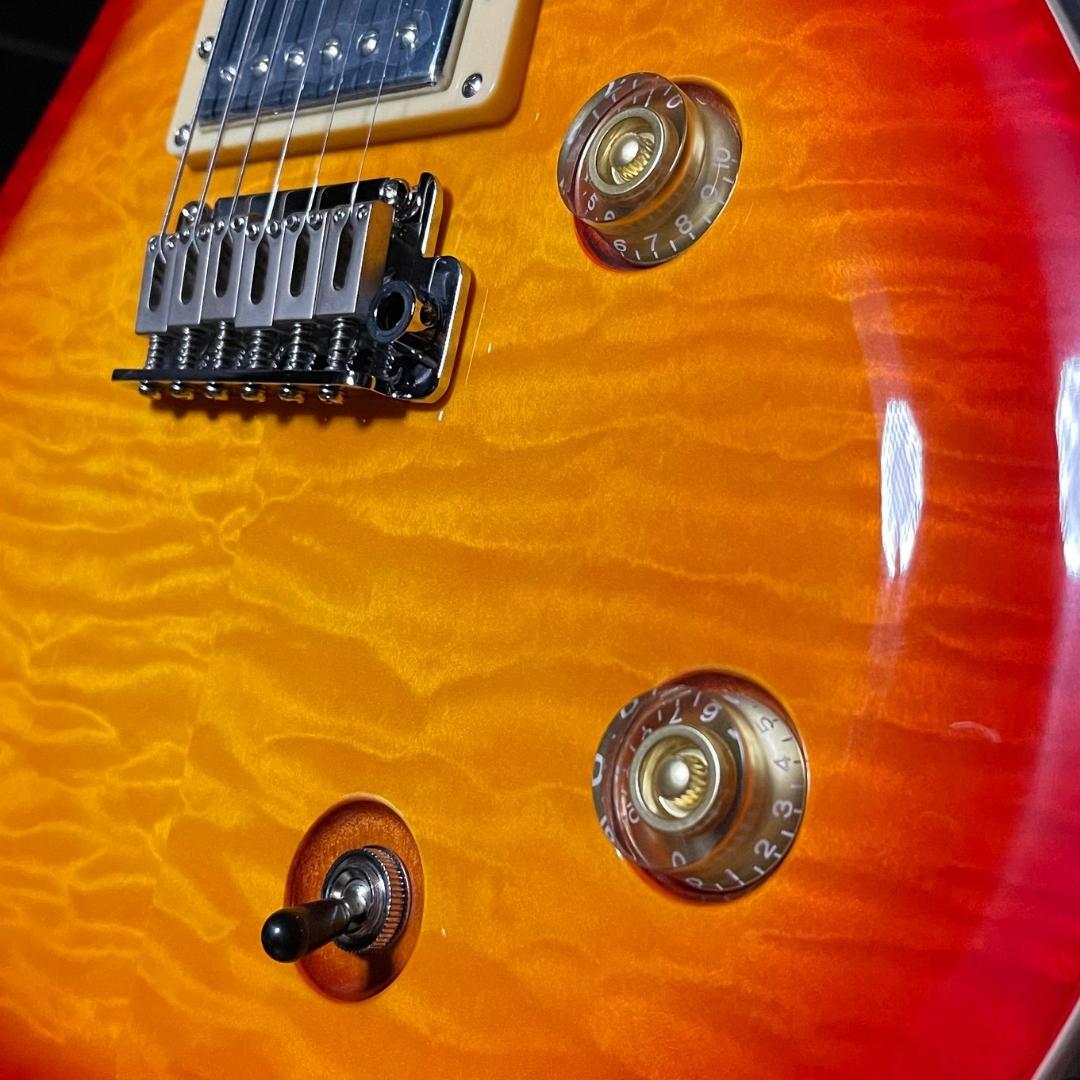 LA Guitarworks Guitar MPR-01 in Gloss Amber Sunbrust finishes - Gambar 3