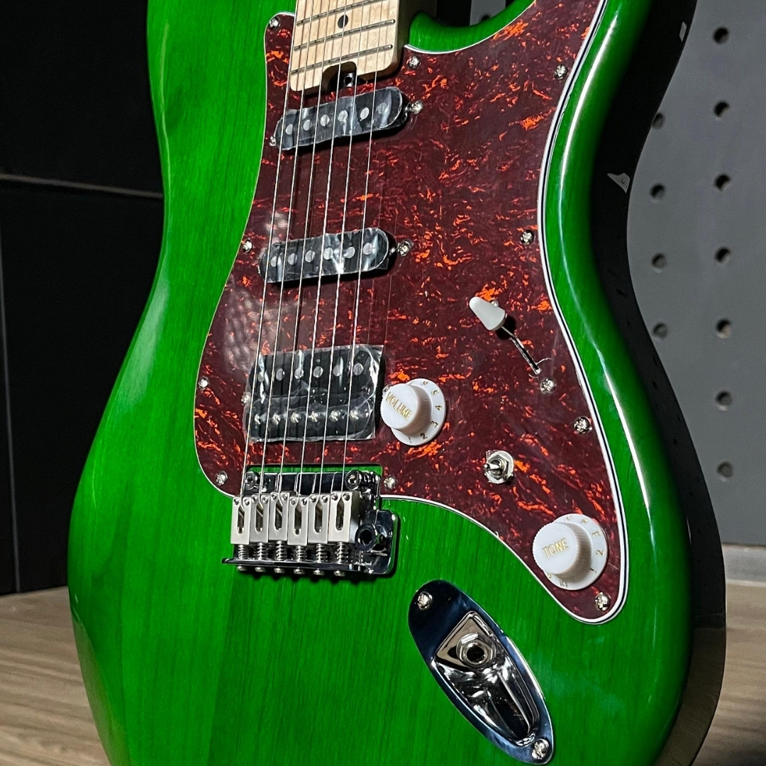 LA Guitarworks Guitar MST-05 in Gloss GR finishes - Gambar 4