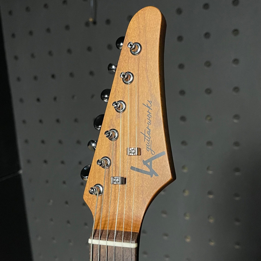 LA Guitarworks Guitar MTL-200NA in Gloss NA finishes - Gambar 4