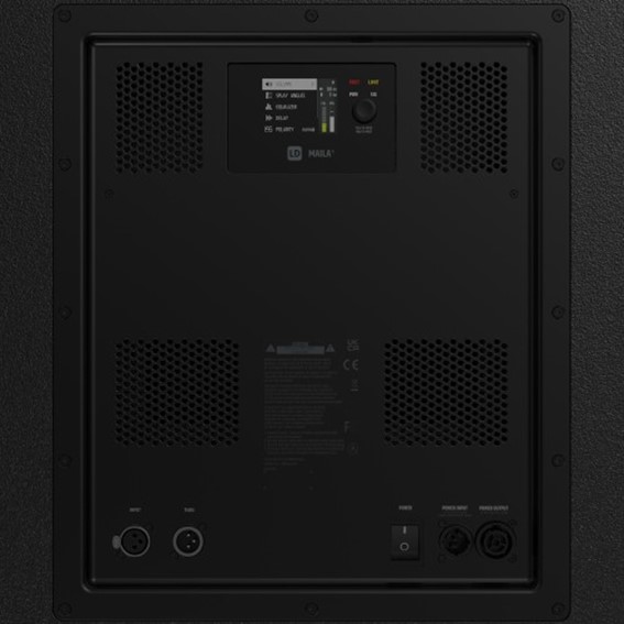 LD Systems MAILA SUB - 2 x 15 inch Powered Bandpass PA Subwoofer - Gambar 3