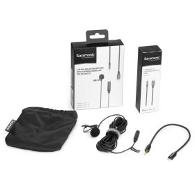 Saramonic LavMicro U1B Clip-on Lavalier Microphone with Lightning Connector