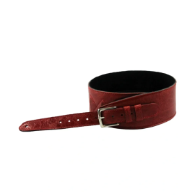 Leathergraft FAB Softy Guitar Straps - Red