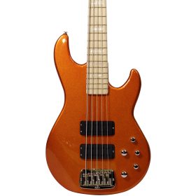 G&L USA Bass M-2500 in Tangerine Metallic finishes