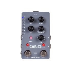 Mooer Cab X2 Dual Footswitch Cab Sim IR Loading Stereo Cabinet Simulation Pedal