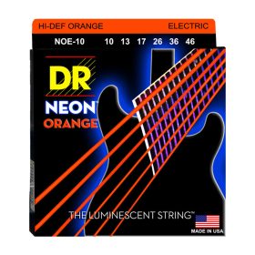 DR Strings, K3 Neon Hi-Def Orange Electric, NOE-10 (10-46)
