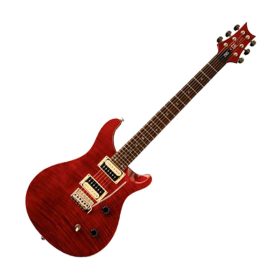 PRS SE CM-4BC, Custom 24 Black Cherry Tremolo