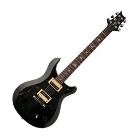 PRS SE CM-SH BL, Custom Semi-Hollow Black
