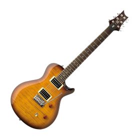 PRS SE SC-TST, Singlecut Tobacco Sunburst Tremolo