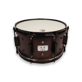 Pork Pie Little Squealer Maple Vented Snare Drum 7" x 13" in Ebony Satin finishes