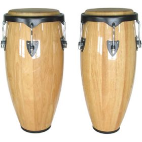 Gon Bops Gonga set, Portable Conga Natural 10 & 11"