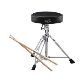 Roland DAP-2X V-Drums Accessory Package, Drum Throne and Drumsticks