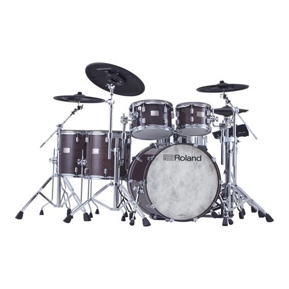 Roland VAD716 V-Drums Acoustic Design Drumset - Gloss Ebony