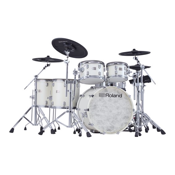 Roland VAD716 V-Drums Acoustic Design Drumset - Pearl White