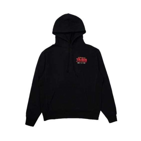 Roland Lifestyle - Creation TR909 Hoodie Black (S) (Acc) - Gambar 2