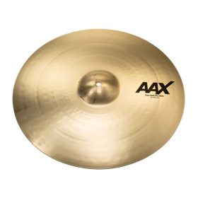 Sabian 21 inch AAX Raw Bell Dry Ride Cymbal - Brilliant Finish