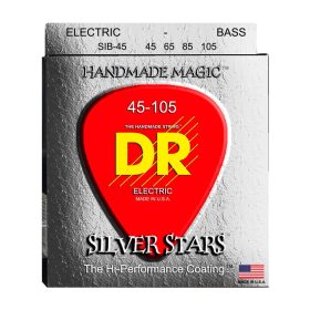DR Strings, K3 Silver Stars Bass, SIB-45 (45-105)