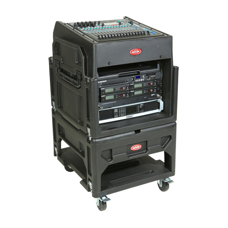 SKB GIG-RIG w/120 TOP 6u Front Rack, 1SKB19-R1208