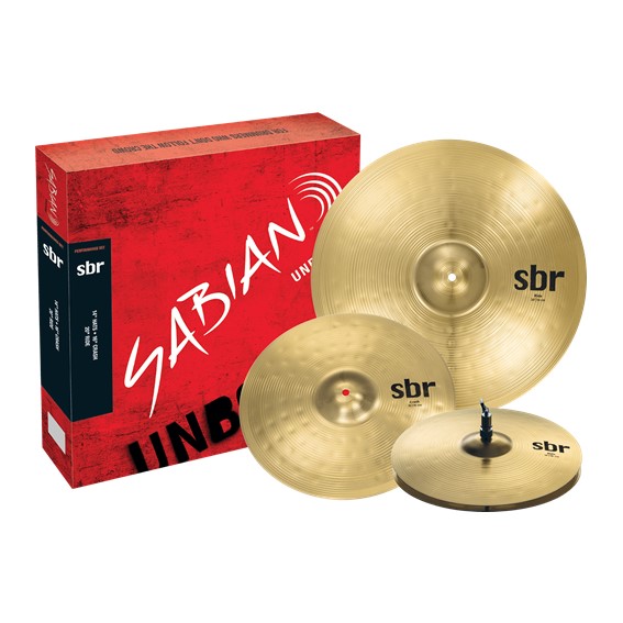 Sabian SBR Performance Cymbal Set - 14/16/20 inch Free 10 Inch Splash