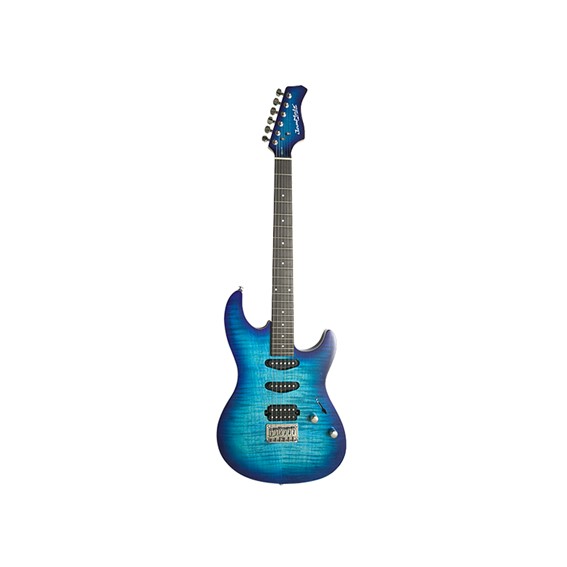 SimsAudio JamMate UG1 JM400T USB Electric Guitar Trans Blue