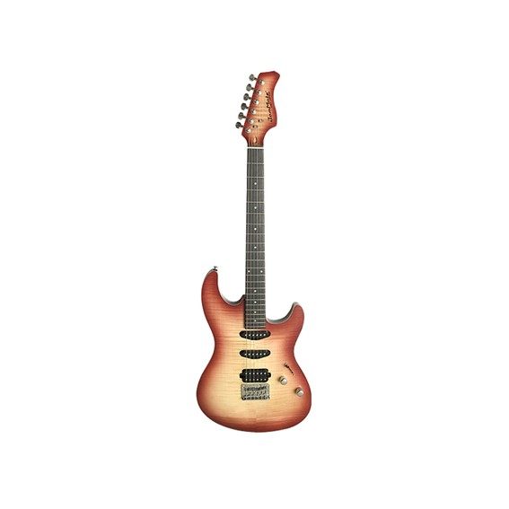 SimsAudio JamMate UG1 JM400T USB Electric Guitar Trans Cherry