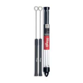 Stagg SBRU-20RM, Telescop Brushes Rubber Handle