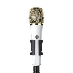 Telefunken M81 White With Gold Grille