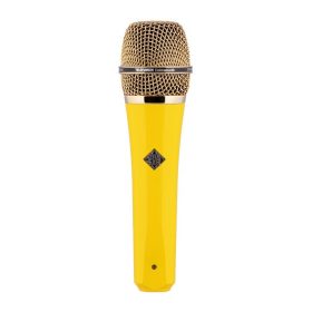 Telefunken M81 Custom Finish M81 Yellow with Gold Grille