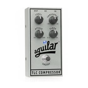 Aguilar TLC Compressor Pedal, 25th Anniversary Silver edition
